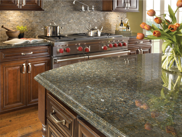 Butterfly Green Granite Kitchen