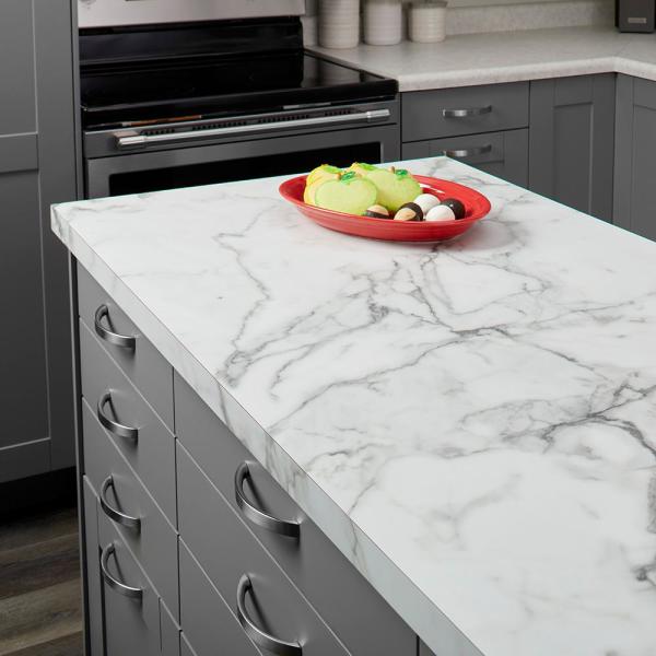 Calacatta Diamond Marble Kitchen