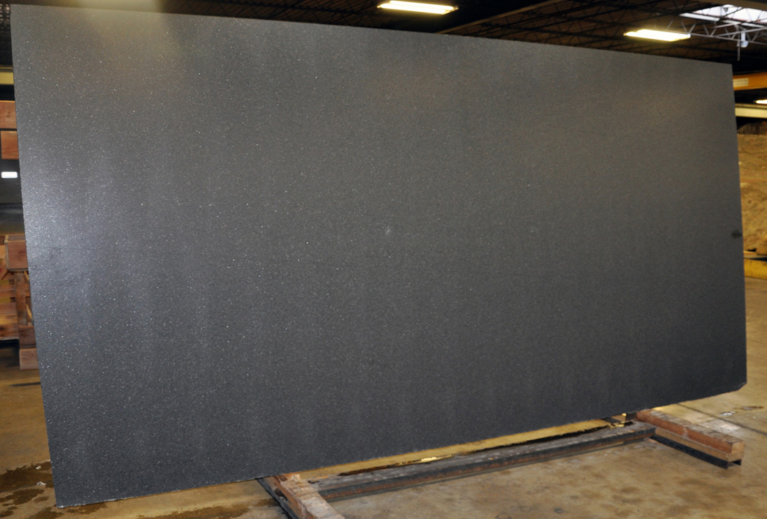 Cambrian Black Leather Finish Slab1
