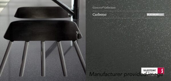Carbono Silestone Quartz Sample