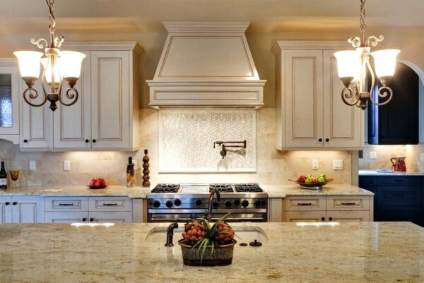 Colonial Cream Granite Kitchen
