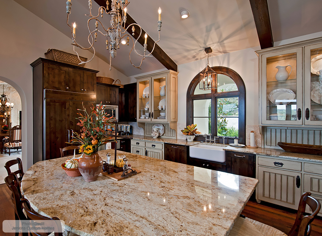 Colonial Gold Granite Kitchen