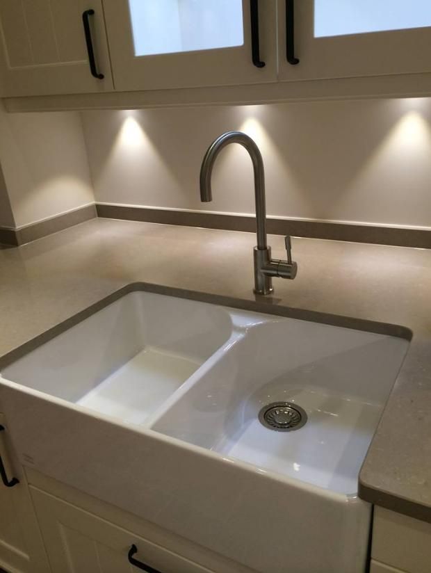 Coral Clay Colour Silestone Quartz Kitchen1