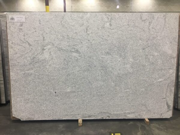 Cotton White Granite Slab