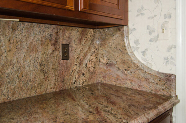 Crema Bordeaux Granite Counter
