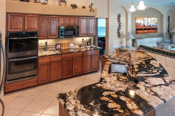 Crema Royale Granite Kitchen