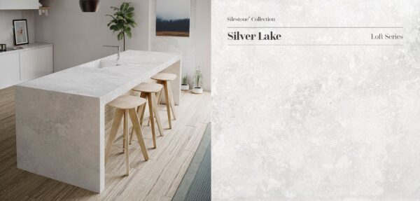 Desert Silver Silestone Quartz Sample Kitchen silestone countertops