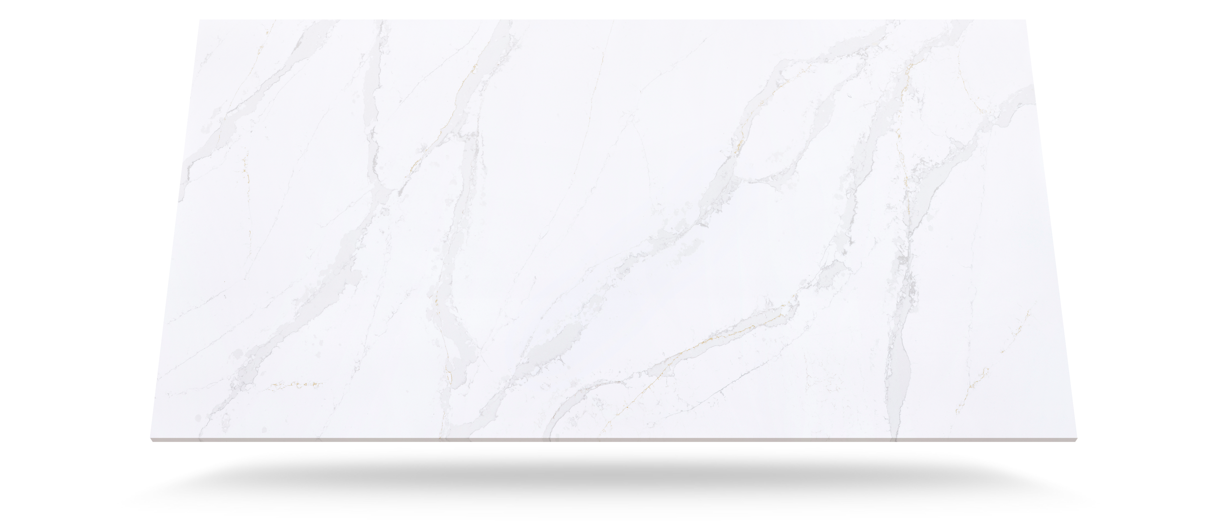 Et Calacatta Gold Silestone Quartz 3D Slab