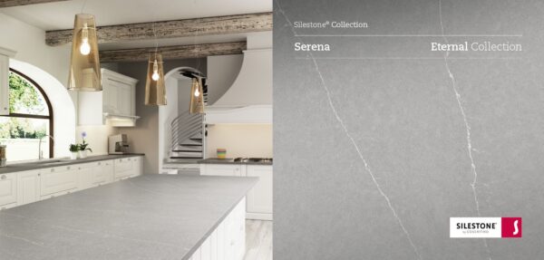 Et Serena Silestone Quartz Sample Kitchen silestone countertops