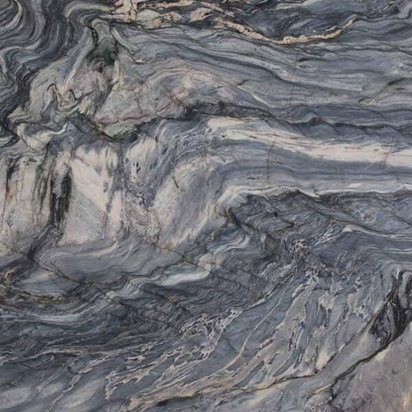 Explosion Blue Leather Finish Granite