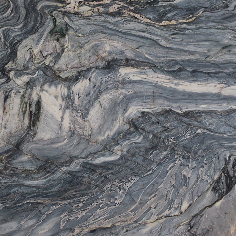 Explosion Blue Leather Finish Granite