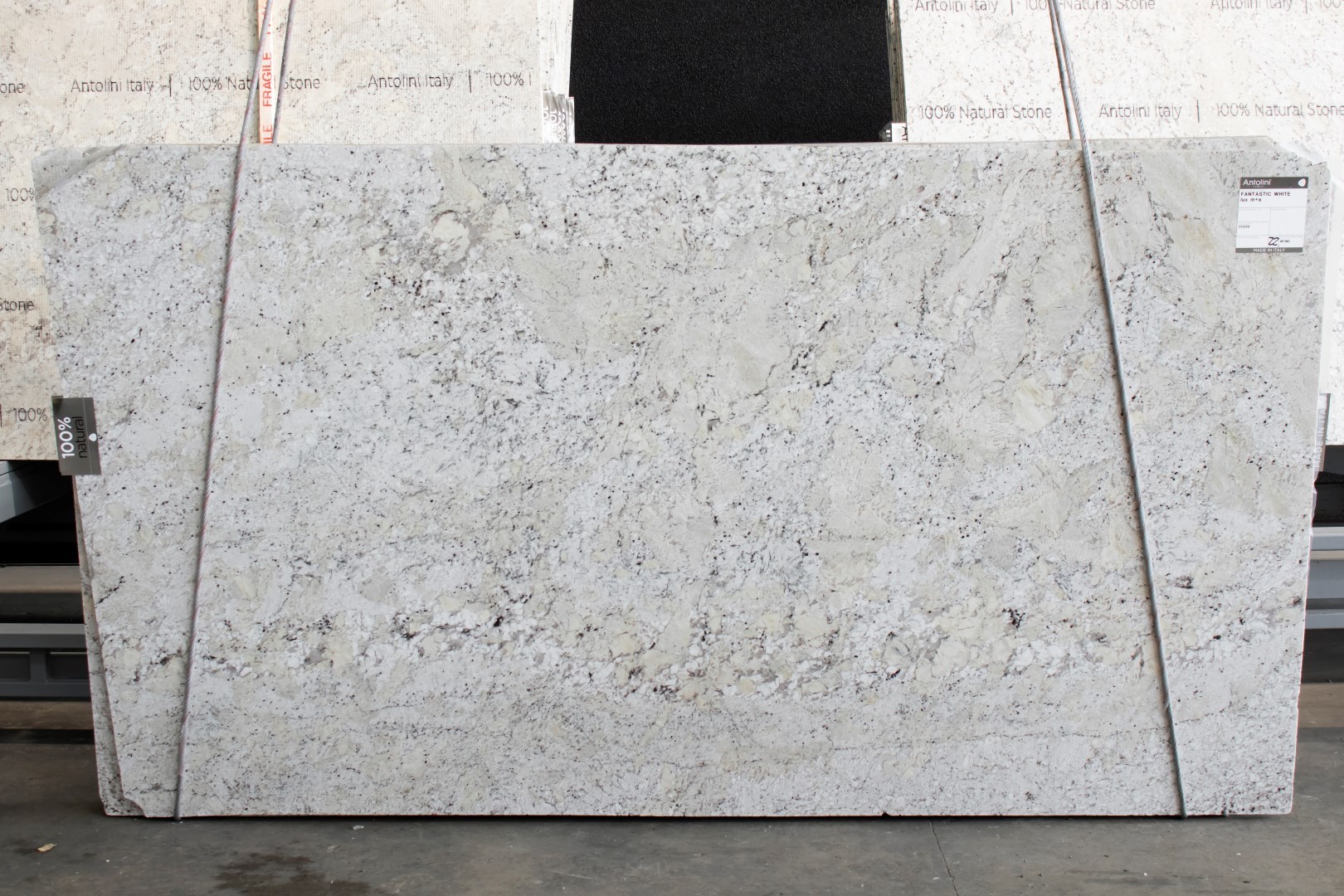 Fantastic White Granite Slab