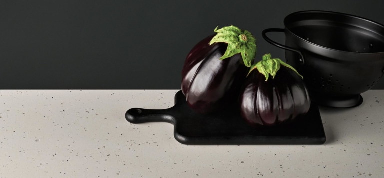 Frozen Terra Caesarstone Quartz Kitchen Countertops