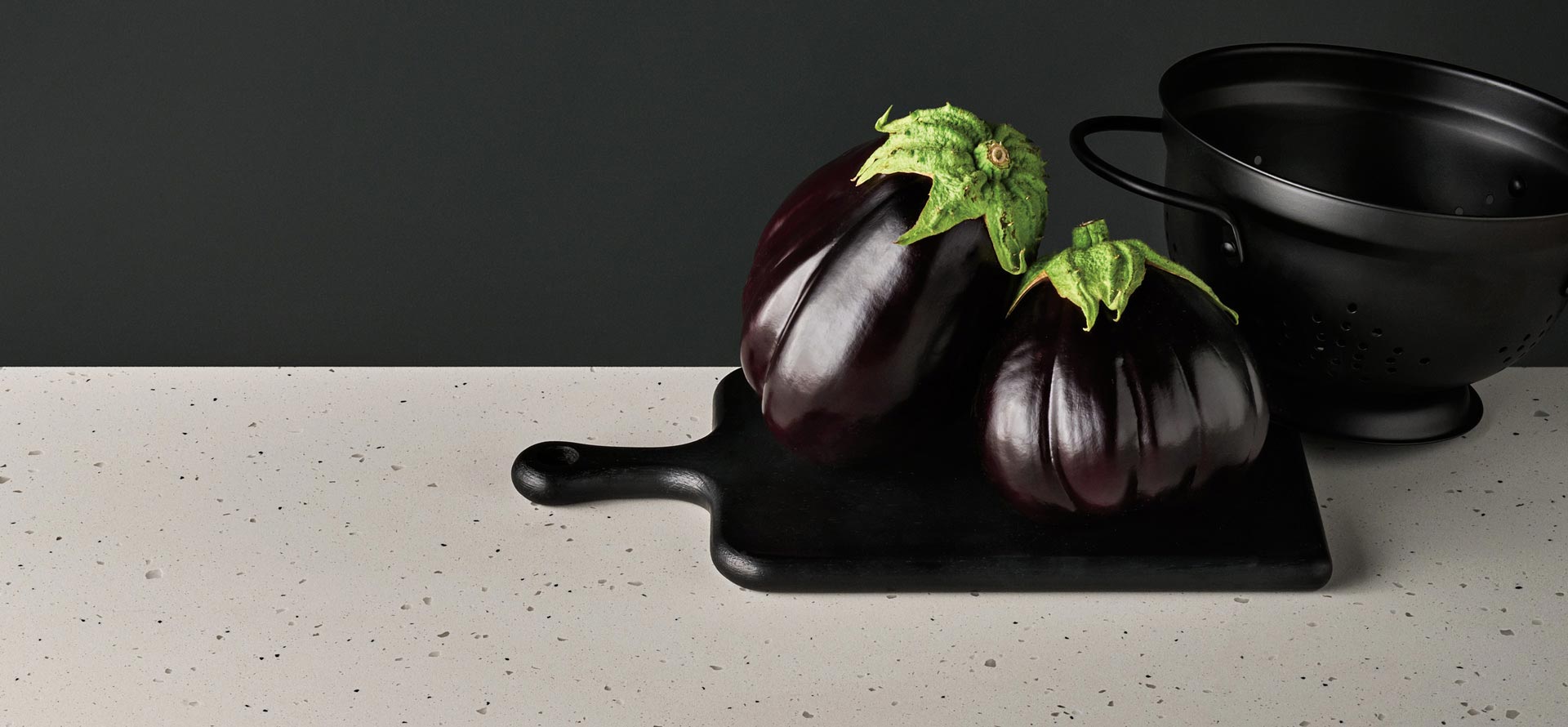 Frozen Terra Caesarstone Quartz Kitchen Countertops