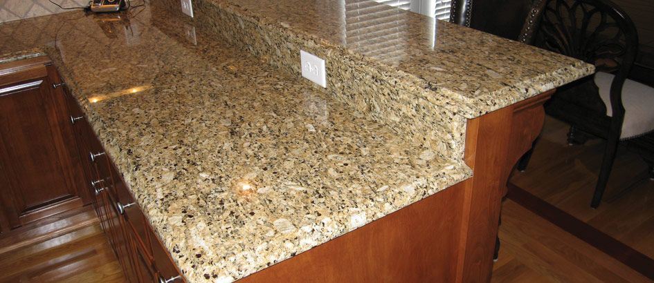 Giallo Napoleone Granite Kitchen
