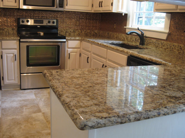 Giallo Napoleone Granite Kitchen1
