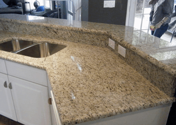Giallo Ornamental STD Granite Kitchen1