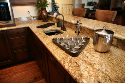 Giallo Veneziano Granite Kitchen