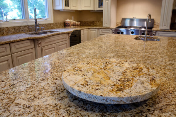 Golden Beach Granite Kitchen1
