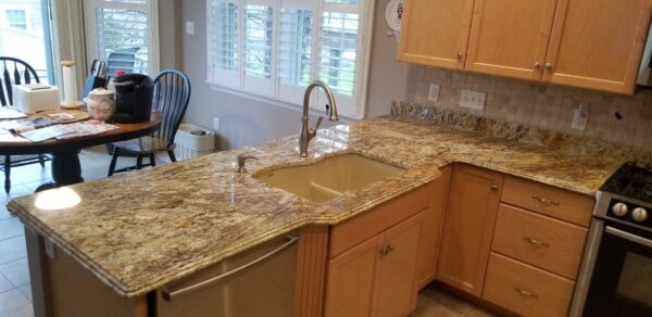 Golden Pilsen Granite Kitchen1