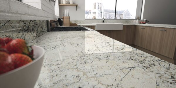 Ice Blue Granite Kitchen