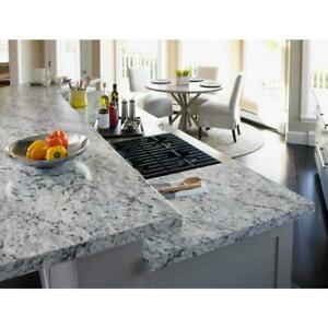 Icy Blue Granite Kitchen