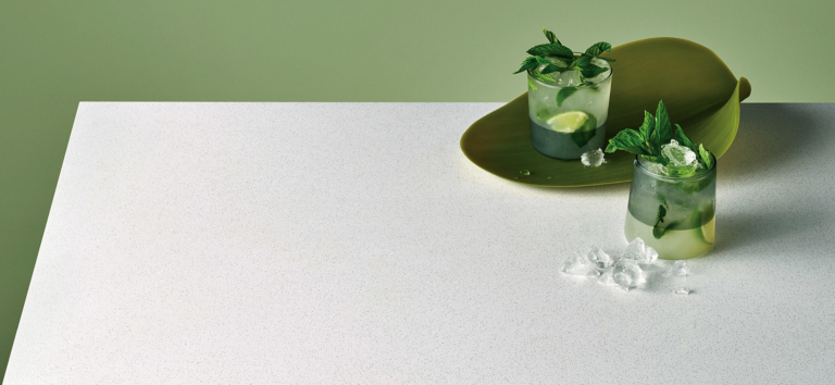 Intense White Caesarstone Quartz Countertops