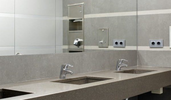 Iron Ore Silestone Quartz Bathroom
