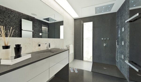Istmo Silestone Quartz Bathroom