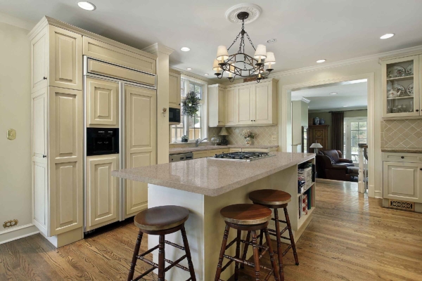 Juniper Trail LG Viatera Quartz Kitchen