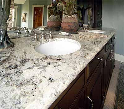 Juparana Alpine Granite Bathroom