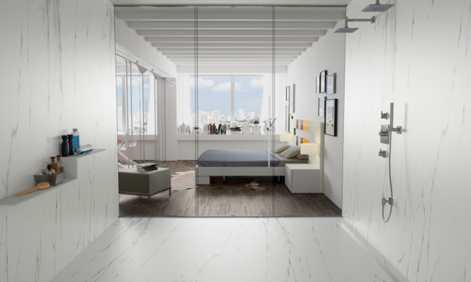 Kairos Countertop Flooring and Walls