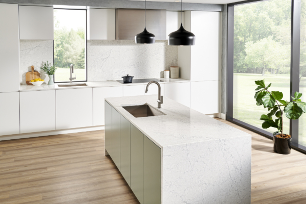 Karis LG Viatera Quartz Kitchen Island Countertops