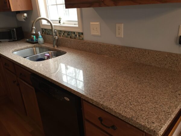 Kona Beige Silestone Quartz Kitchen