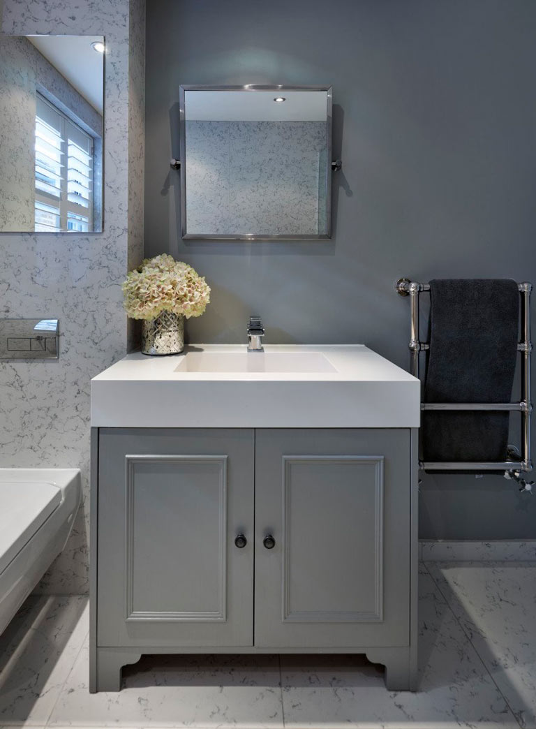 Lagoon Silestone Quartz Bathroom1