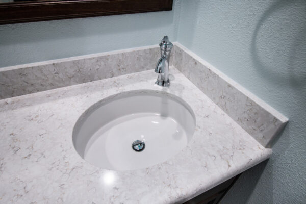 Lusso Silestone Quartz Bathroom