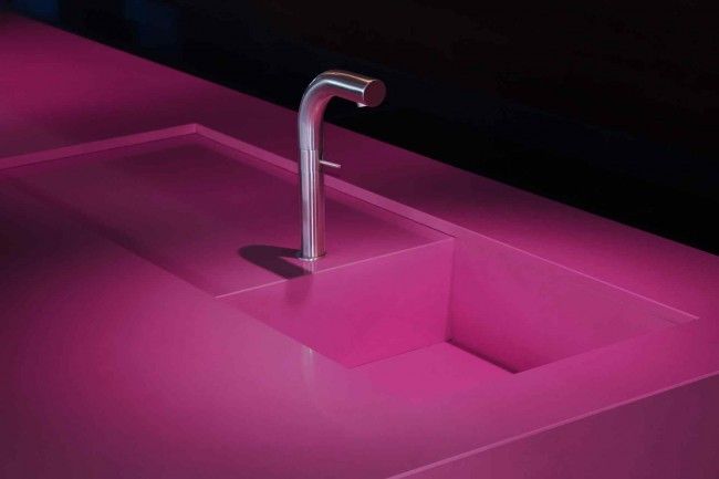 Magenta Energy Silestone Quartz Sink
