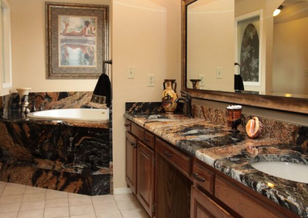Magma Gold Prime Granite Bathroom 1