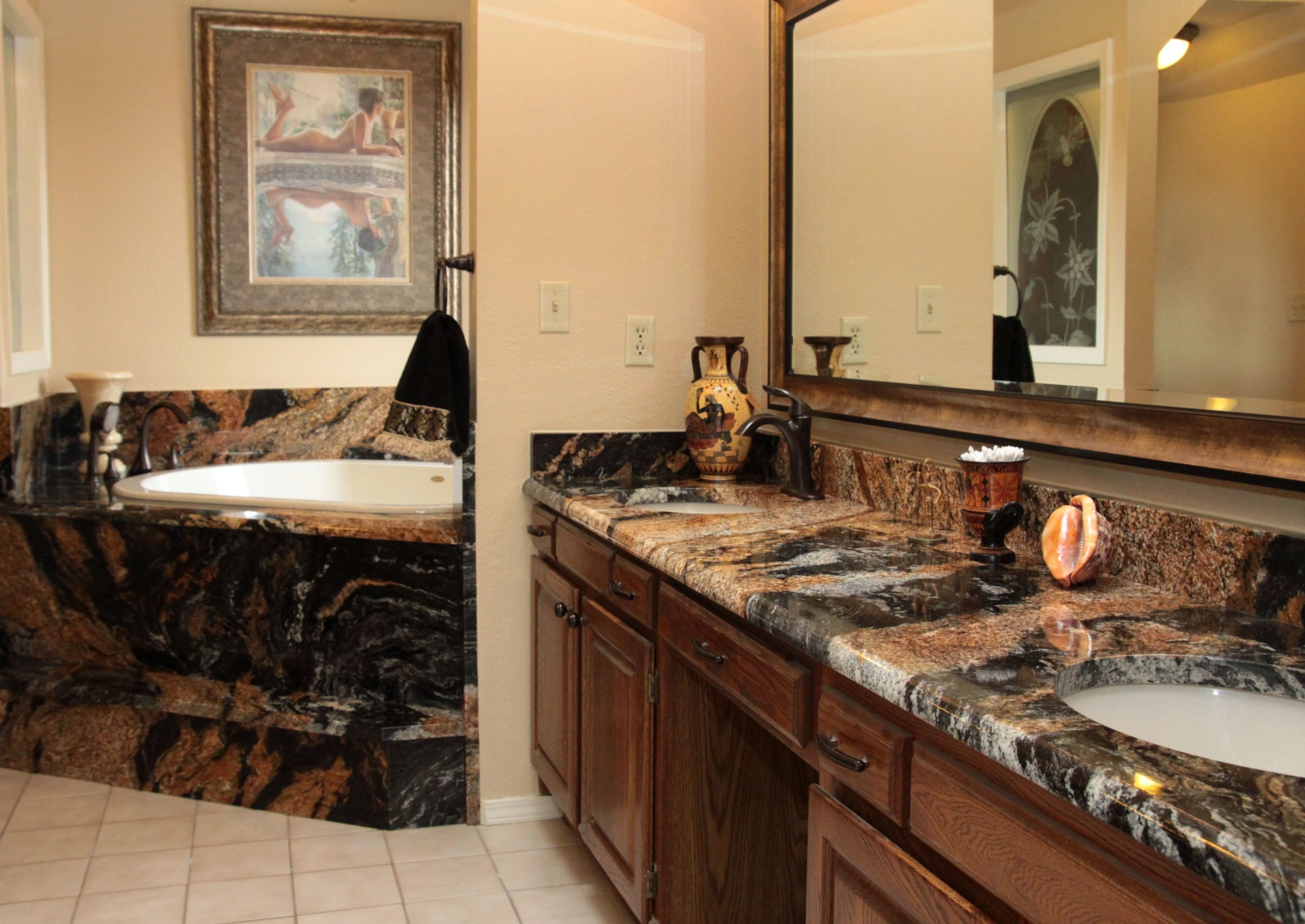 Magma Gold Prime Granite Bathroom 1