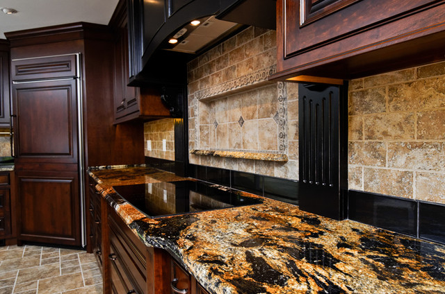 Magma Gold Prime Granite Kitchen