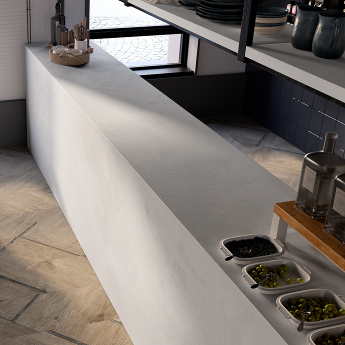 Metro LG Viatera Quartz Kitchen1