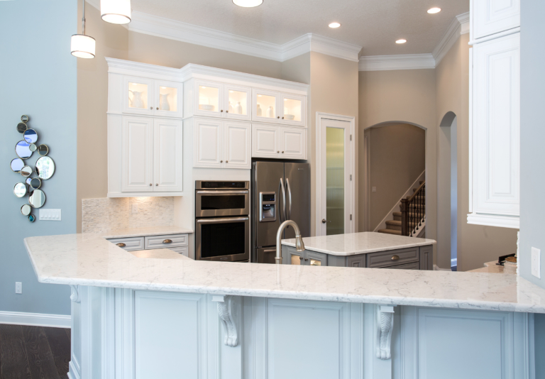 Minuet LG Viatera Quartz Kitchen Countertops