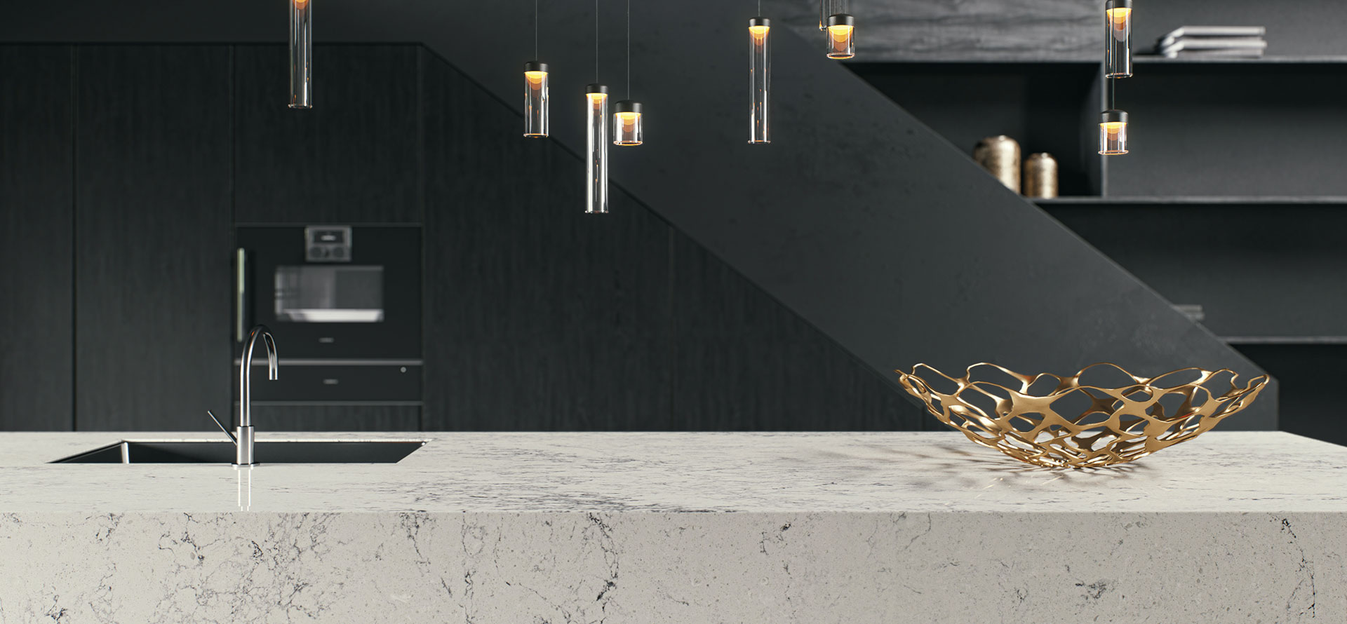 Montblanc Caesarstone Quartz Kitchen Sink