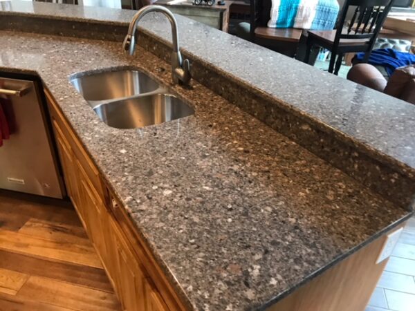 Mountain Mist Silestone Quartz Kitchen