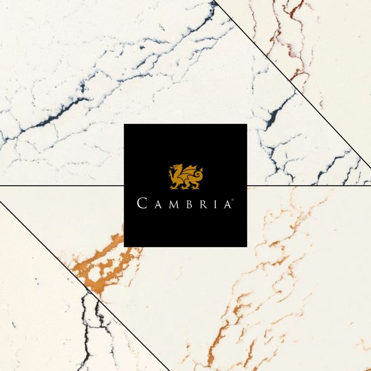 2022 NEW CAMBRIA DESIGNS Header INVERNESS COBALT INVERNESS PLATINUM INVERNESS GOLD INVERNESS BRONZE