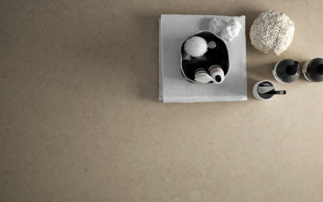 Natural Limestone LG Viatera Quartz Kitchen Countertops