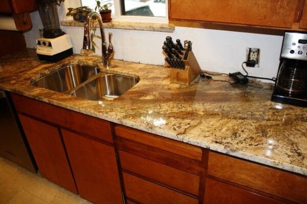 Netuno Bordeaux Granite Kitchen