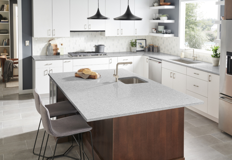Nimbus LG Viatera Quartz Kitchen Island Countertops