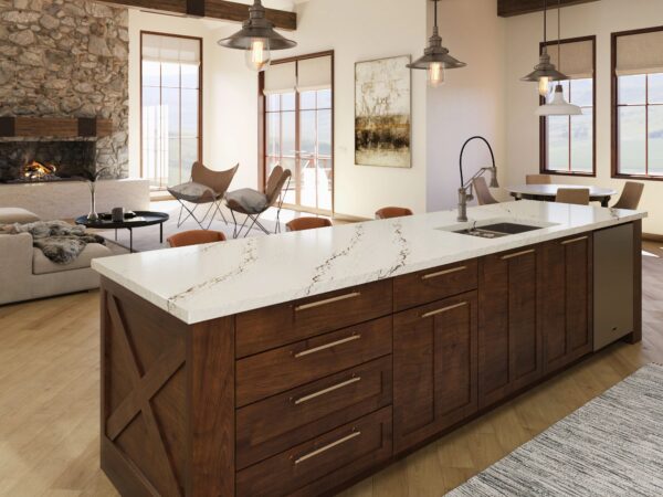 Notting Hill Cambria Quartz Kitchen Countertops Installed