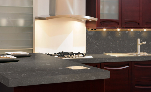 Nuit Bleue Silestone Quartz Kitchen1